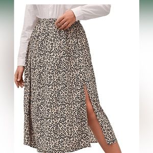 Leopard skirt 1x